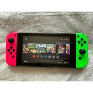 Unpatched Nintendo Switch V1 With Charger